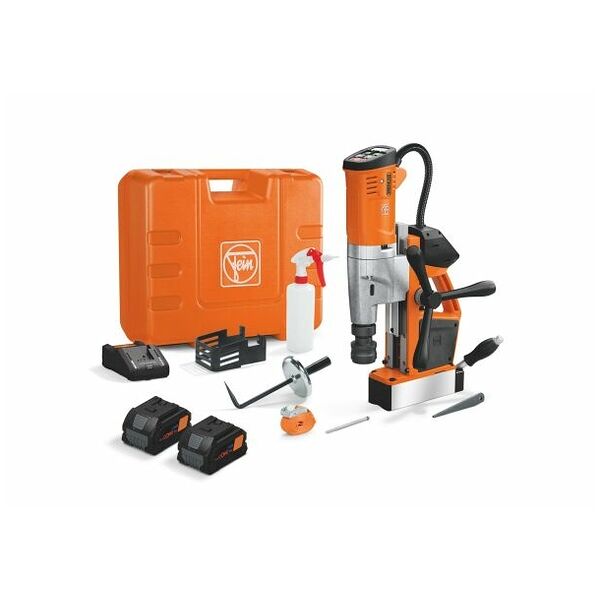 Perceuse universelle sans fil avec base magnétique pour forets jusqu'à 35 mm, AKBU 35 PMQW 18 V AS Set 2x 8 Ah 