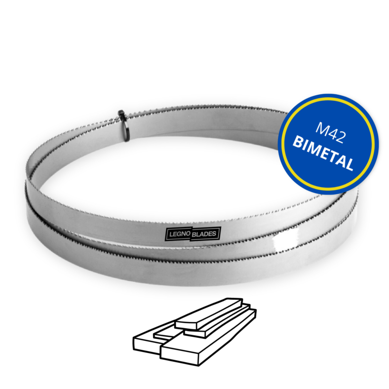 Bimetall-Bandsägeblätter M42 für Holz 13MM – LegnoBlades