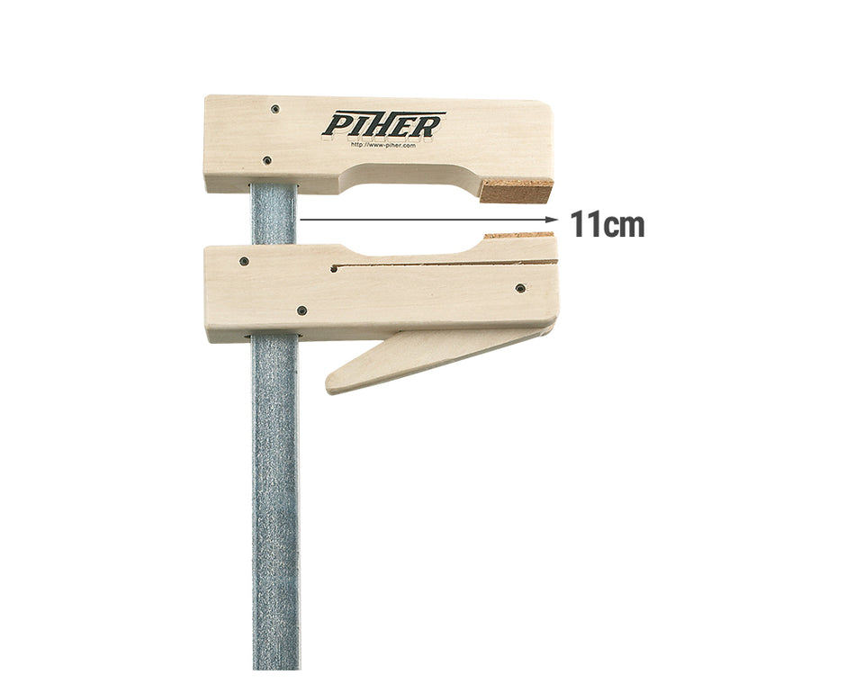 LEGNO PIHER-PORTATA 20cm BAR. 20x5mm