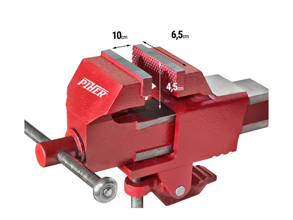 MORSA PARALLELA PORTATILE IN FERRO 70 MM 55007