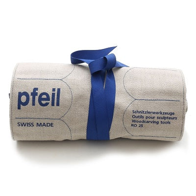 Custodia per sgorbie scultura Premium Pfeil 25 Posti