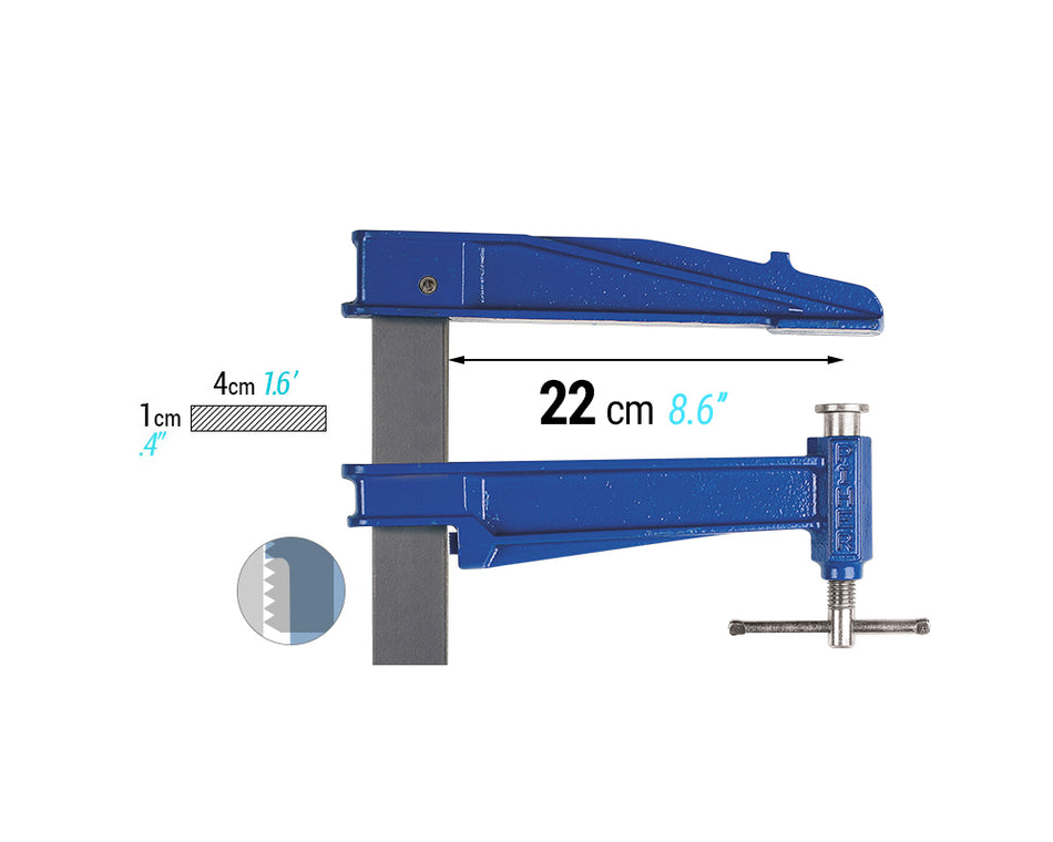 S PIHER-REACH 22cm BAR. 40x10mm