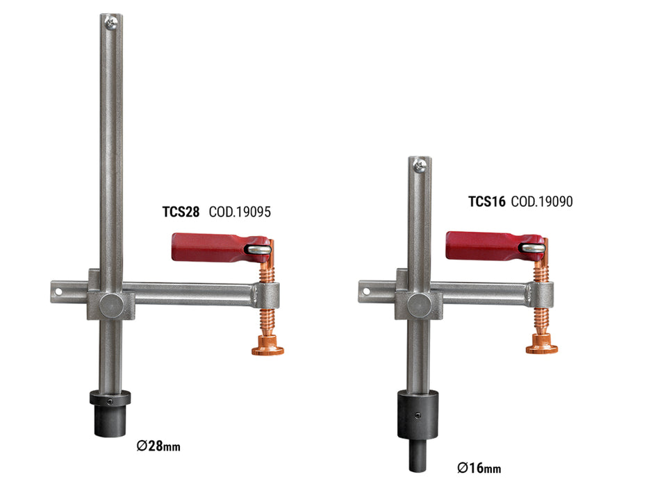 TCS · MORSETTO PER TAVOLO DI SALDATURA